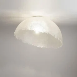 Flash Sale Lampa sufitowa z dużym gwintem, mleczny klosz SIG 40659 z serii MUZA Żyrandole Nowoczesne