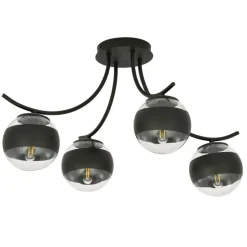 Best Sale Lampa sufitowa z dwukolorowymi kloszami 1111/4 BOSTON | Kaja Żyrandole Nowoczesne