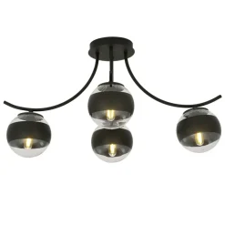 Best Sale Lampa sufitowa z dwukolorowymi kloszami 1111/4 BOSTON | Kaja Żyrandole Nowoczesne