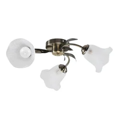 Sklep Kaja Lampa sufitowa z kloszami imitującymi kwiaty 33-22493 ANTIQA | Kaja