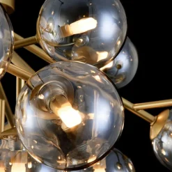 Store Lampa sufitowa z kloszami MOD545PL-20G DALLAS | Kaja Oświetlenie Żyrandole Nowoczesne