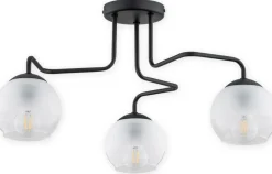 Sklep Kaja Lampa sufitowa z kloszami w dół O3093 W3 CZA SEGRE | Kaja Oświetlenie