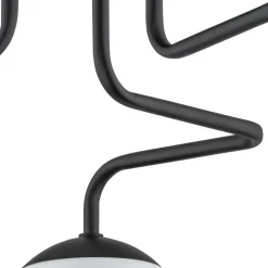 Sklep Kaja Lampa sufitowa z kloszami w dół O3093 W3 CZA SEGRE | Kaja Oświetlenie