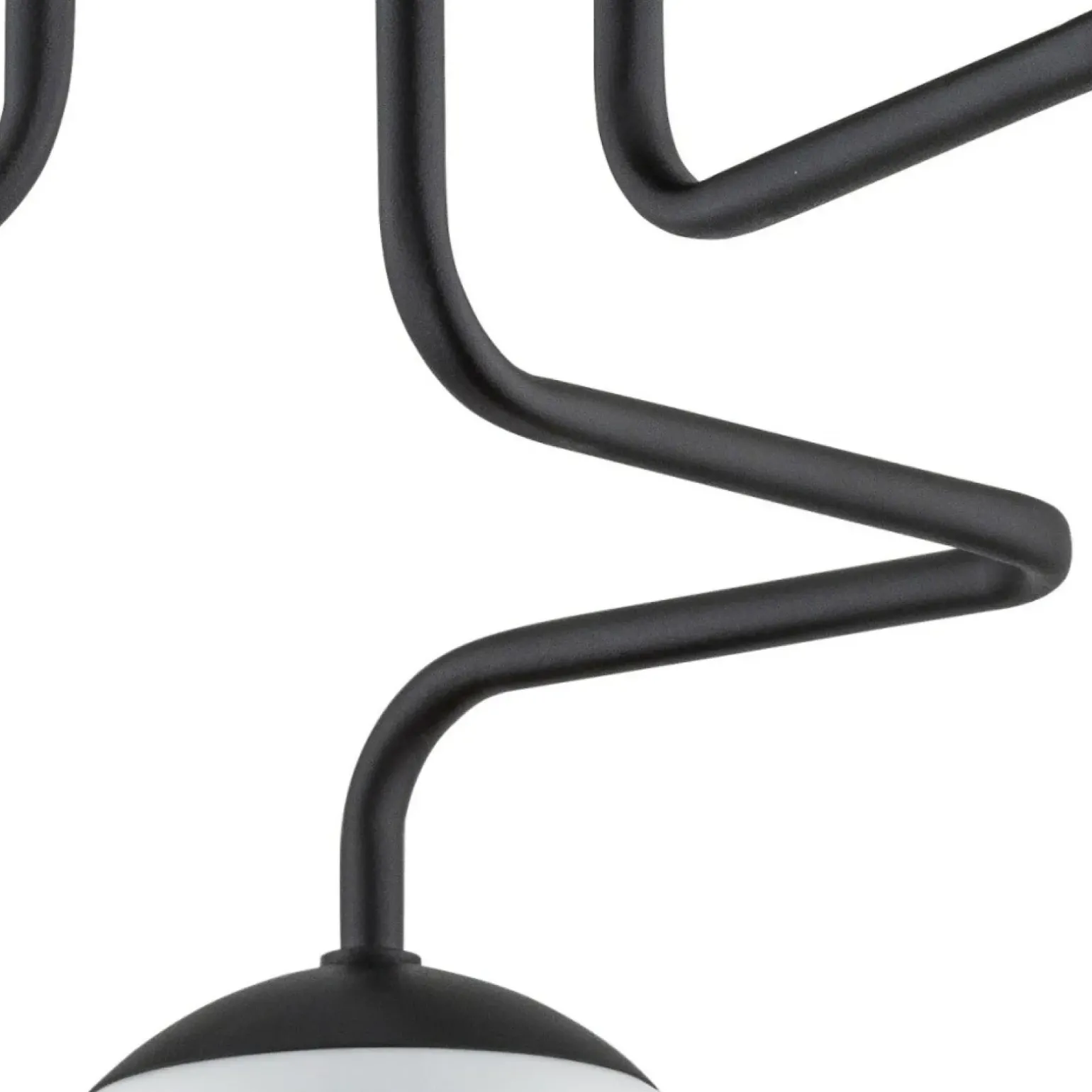 Sklep Kaja Lampa sufitowa z kloszami w dół O3093 W3 CZA SEGRE | Kaja Oświetlenie