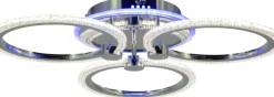 Shop Lampa sufitowa z kolorowymi ledami DRS2032/3 z serii RING Żyrandole Nowoczesne