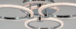 Shop Lampa sufitowa z kolorowymi ledami DRS2032/3 z serii RING Żyrandole Nowoczesne