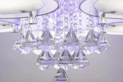 Online Lampa sufitowa z kolorowymi LEDami DRS8006/5 WH NET | Kaja Oświetlenie Żyrandole Nowoczesne