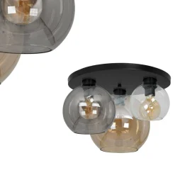 Sklep Kaja Lampa sufitowa z kolorowymi, okrągłymi kloszami MLP6589 SOFIA | Kaja