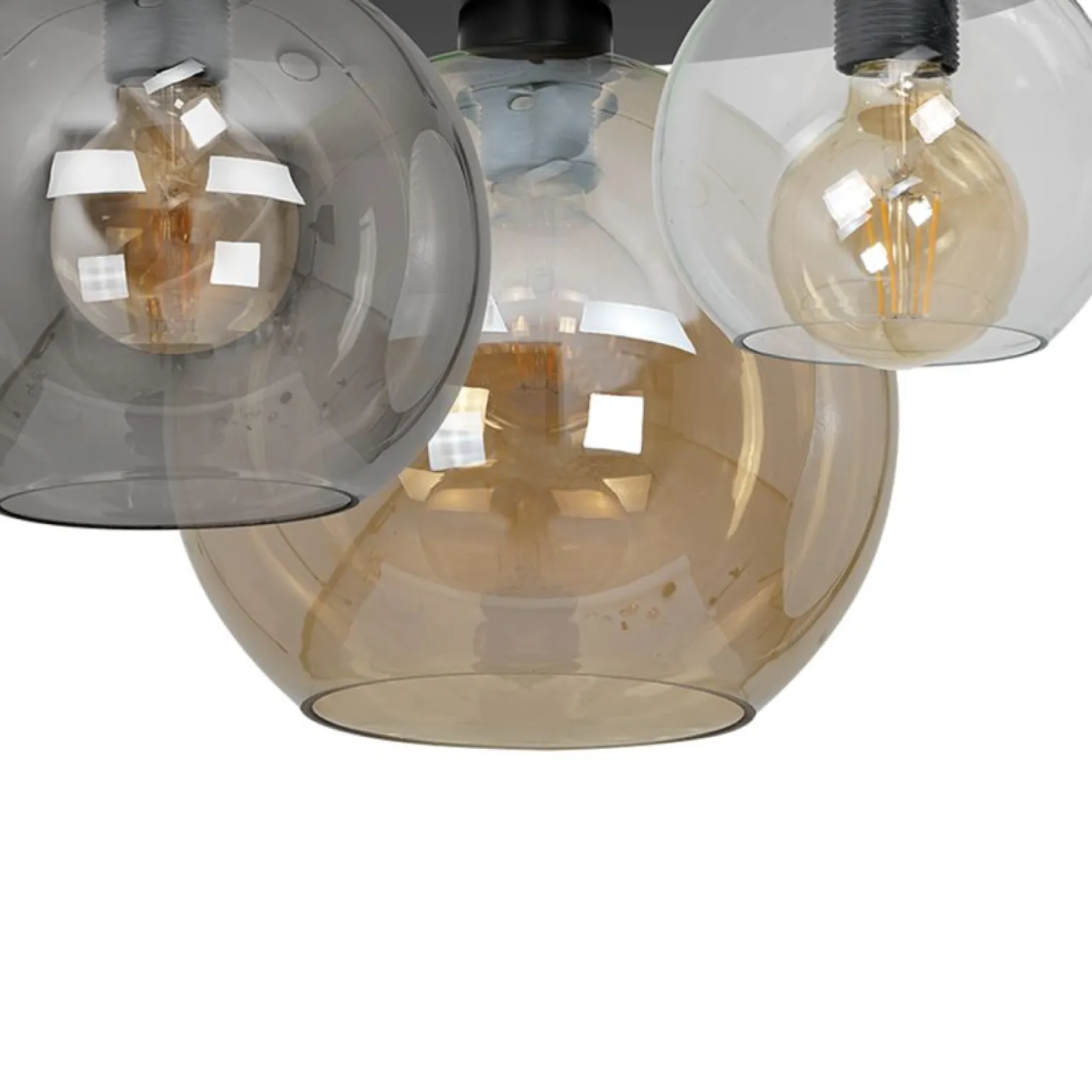 Sklep Kaja Lampa sufitowa z kolorowymi, okrągłymi kloszami MLP6589 SOFIA | Kaja