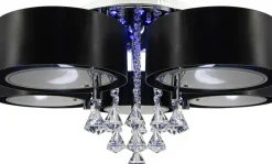 Cheap Lampa sufitowa z kryształkami DRS8006/5 8C BL ANTILA | Kaja Żyrandole Nowoczesne