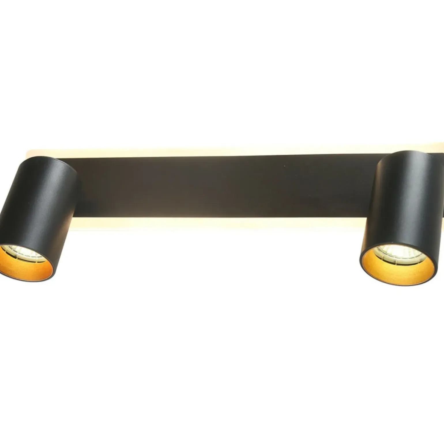 Sale Lampa sufitowa z ledem dookoła listwy LP-0612/2WS BK PARMA | Kaja Żyrandole Nowoczesne