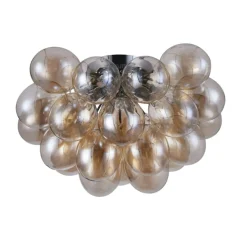 Cheap Lampa sufitowa z miodowymi kloszami MOD112CL-08G BALBO | Kaja Żyrandole Nowoczesne