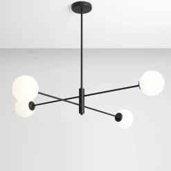 Best Lampa sufitowa z obrotowymi ramionami 1090PL_L1 HOMME | Kaja Żyrandole Nowoczesne