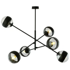 Fashion Lampa sufitowa z obrotowymi ramionami 1168/6 LINEAR | Kaja Oświetlenie Żyrandole Nowoczesne
