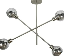 Store Lampa sufitowa z obrotowymi ramionami 34-72436 MIGO | Kaja Oświetlenie Żyrandole Nowoczesne