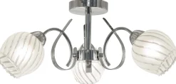 Sklep Kaja Lampa sufitowa z ozdobnymi kloszami 7138/3 8C DAKOTA | Kaja