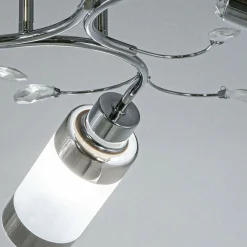 Sklep Kaja Lampa sufitowa z ozdobnymi kryształkami 8267/3 8C | Kaja Oświetlenie