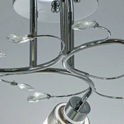 Sklep Kaja Lampa sufitowa z ozdobnymi kryształkami 8267/3 8C | Kaja Oświetlenie