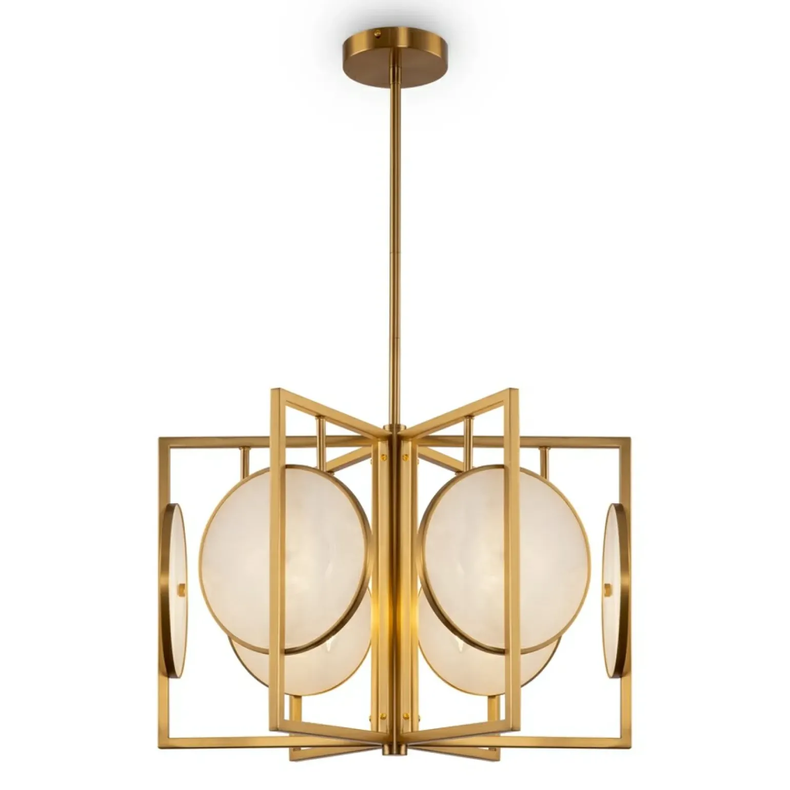 Cheap Lampa sufitowa z ozdobnymi kołami MOD099PL-06G z serii MARMO | Kaja Żyrandole Nowoczesne