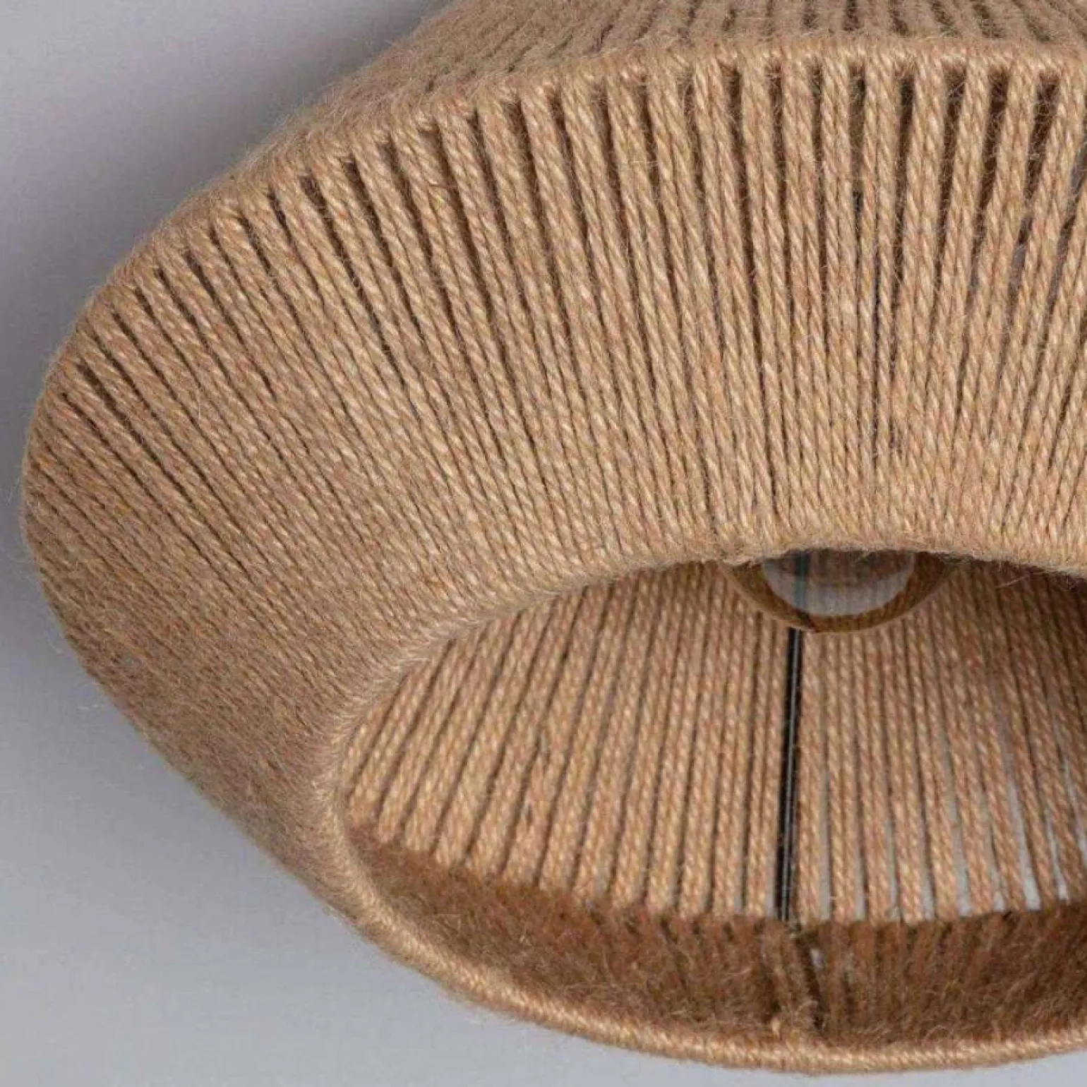 Sklep Kaja Lampa sufitowa z plecionym abażurem ABR-PLEDI BOHO | Kaja Oświetlenie