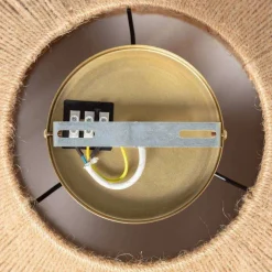 Sklep Kaja Lampa sufitowa z plecionym abażurem ABR-PLEDI BOHO | Kaja Oświetlenie