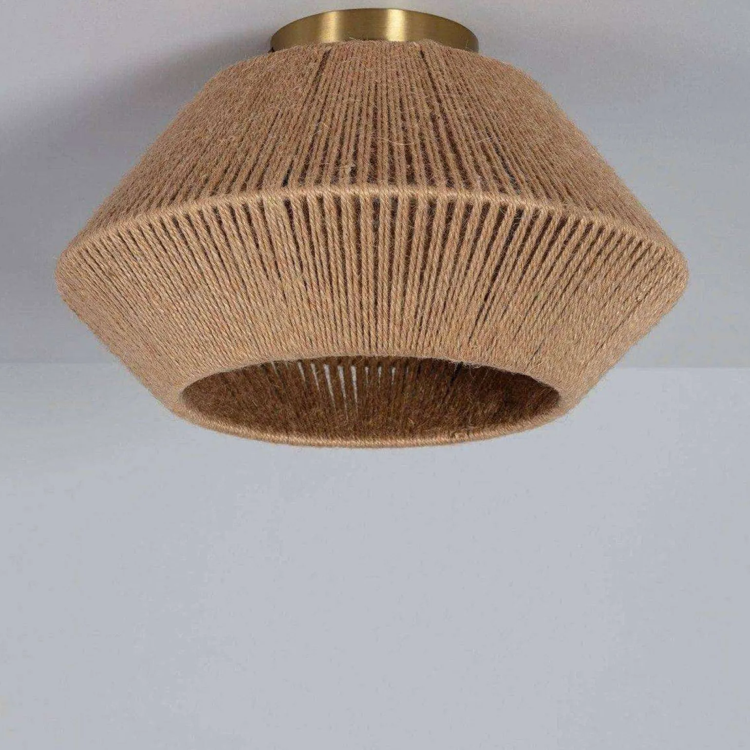 Sklep Kaja Lampa sufitowa z plecionym abażurem ABR-PLEDI BOHO | Kaja Oświetlenie