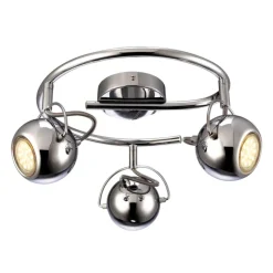 Outlet Lampa sufitowa z reflektorami K-8002/3G CHR SALVA | Kaja Żyrandole Nowoczesne