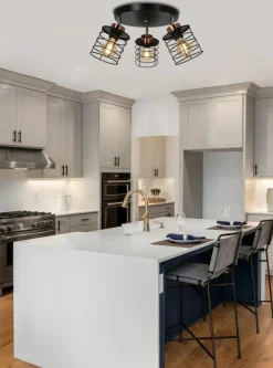 Sale Lampa sufitowa z ruchomymi reflektorami 98-00392 GLOB | Kaja Żyrandole Nowoczesne