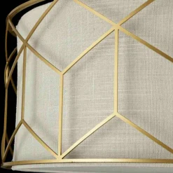 Sklep Kaja Lampa sufitowa ze m zdobieniem H223-PL-03-G MESSINA | Kaja