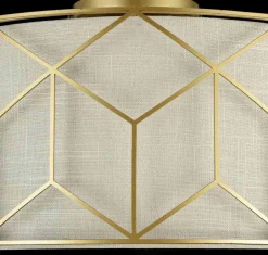 Sklep Kaja Lampa sufitowa ze m zdobieniem H223-PL-03-G MESSINA | Kaja