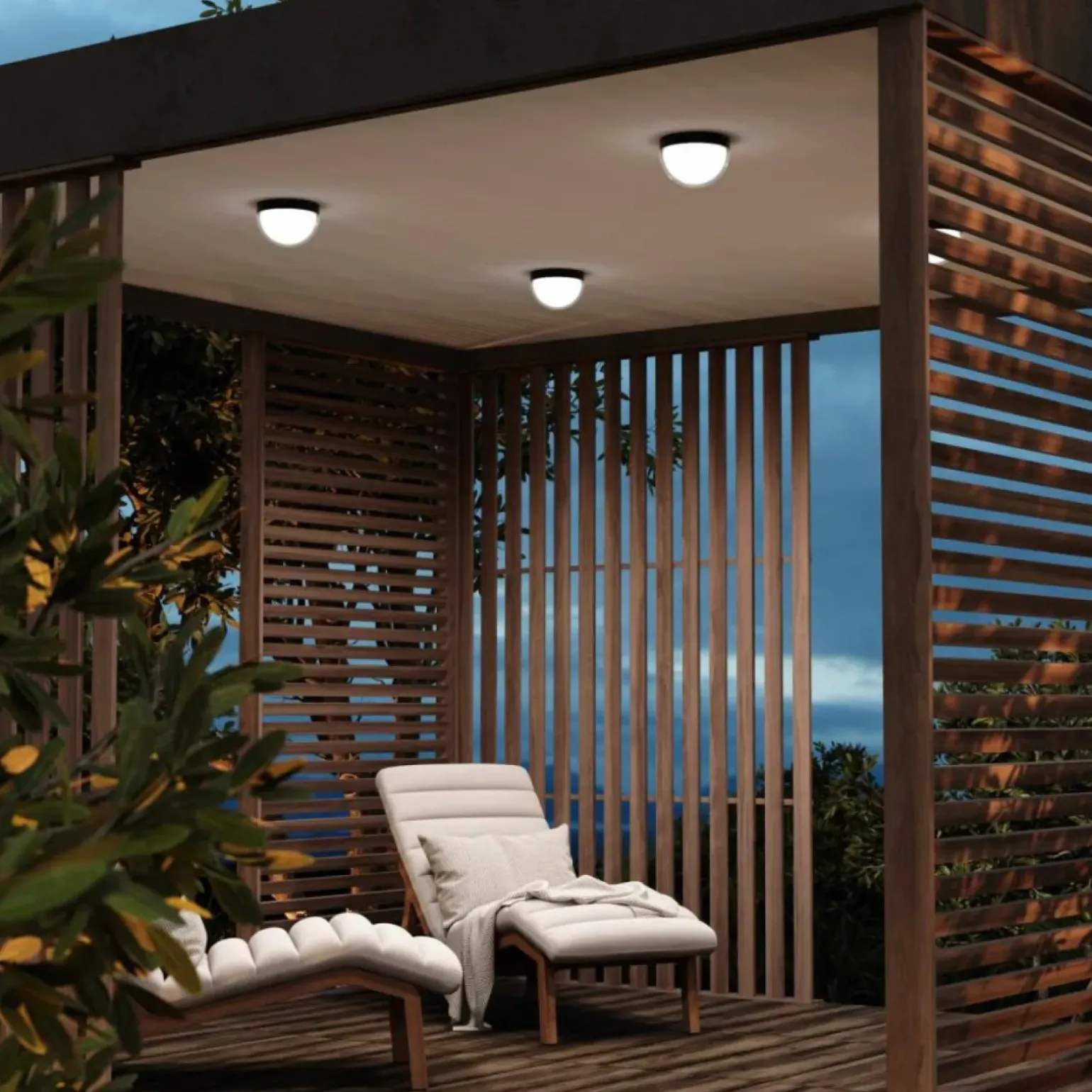 Sklep Kaja Lampa sufitowa zewnętrzna, LED 12W O438CL-L12GF3K z serii MON