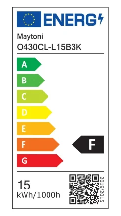 Sklep Kaja Lampa sufitowa, zewnętrzny plafon, IP65 O430CL-L15B3K z serii ZON IP