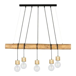 Cheap Lampa w stylu naturalnym, do jadalni 69315551 TRABO PINO | Kaja Żyrandole Nowoczesne