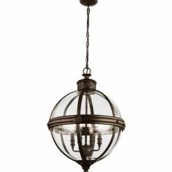 Sklep Kaja Lampa wisząca, 4 punkty świetlne FE-ADAMS-4P-BRZ z serii ADAMS