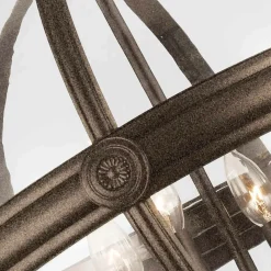 Sklep Kaja Lampa wisząca, 4 punkty świetlne FE-ADAMS-4P-BRZ z serii ADAMS