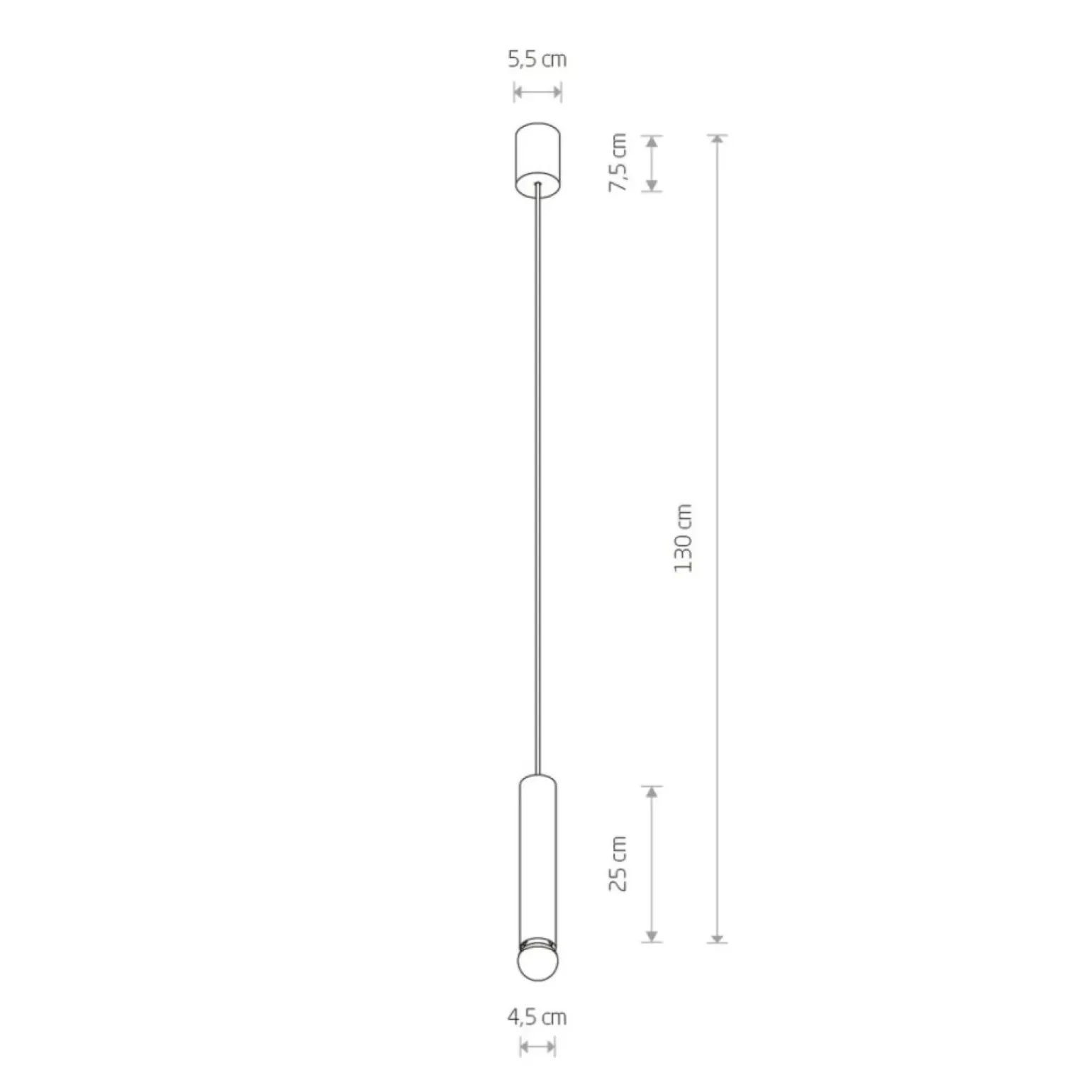 Best Lampa wisząca - złota tuba, z gwintem E27 7851 | Kaja Oświetlenie Żyrandole Nowoczesne
