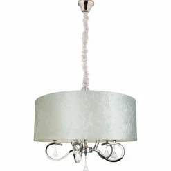 Store Lampa wisząca, abażur i kryształki MX P0103 AMSTERDAM | Kaja Żyrandole Nowoczesne