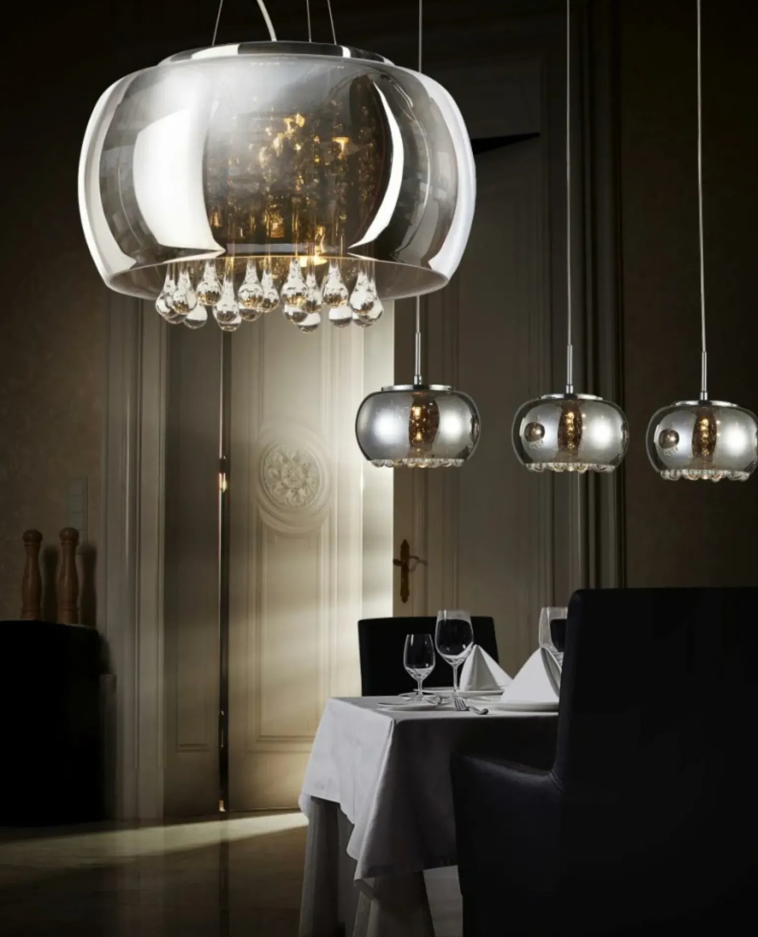 Cheap Lampa wisząca AZ2454 - Burn 3 line (e) - AZZARDO Żyrandole Nowoczesne