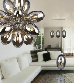 Outlet Lampa wisząca AZ2155 - Diana 16 - AZZARDO Żyrandole Nowoczesne