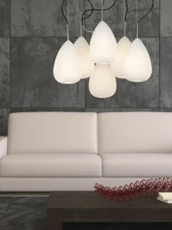 Sale Lampa wisząca AZ0157 - Mirage 6 - AZZARDO Żyrandole Nowoczesne