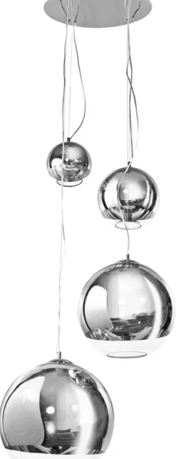 Sale Lampa wisząca AZ2531 - Silver ball 4 - AZZARDO Żyrandole Nowoczesne