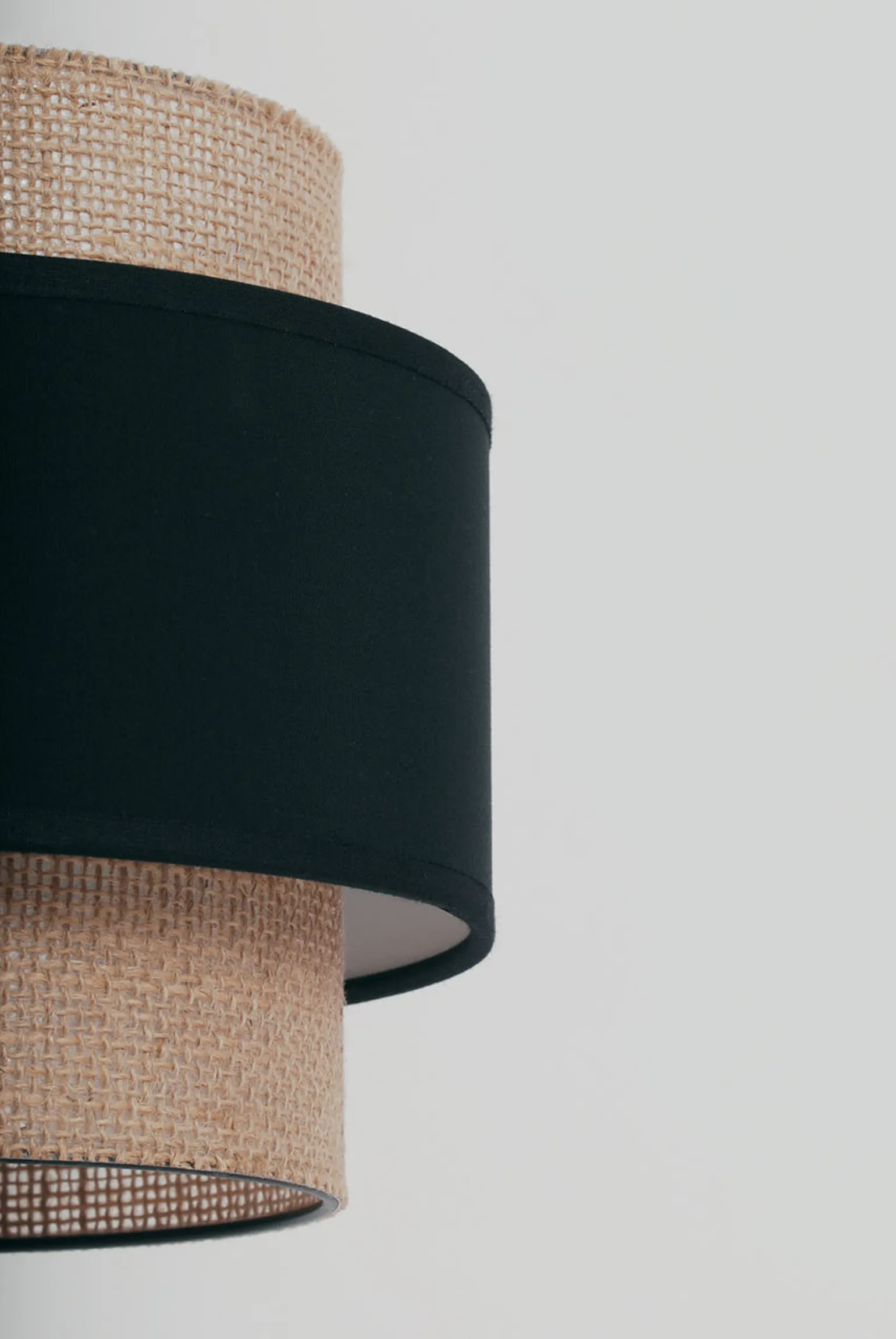 Sklep Kaja Lampa wisząca boho z podwójnym abażurem K-5230 z serii GATO | Kaja