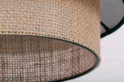 Sklep Kaja Lampa wisząca boho z podwójnym abażurem K-5230 z serii GATO | Kaja