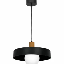 Best Sale Lampa wisząca czarno-biała, do salonu LX 4050 z serii CANAN | Kaja Żyrandole Nowoczesne