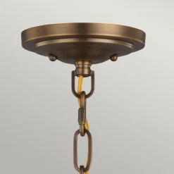 Flash Sale Lampa wisząca, czerń i mosiądz FE-CADENCE-1P-MB z serii CADENCE Żyrandole Nowoczesne