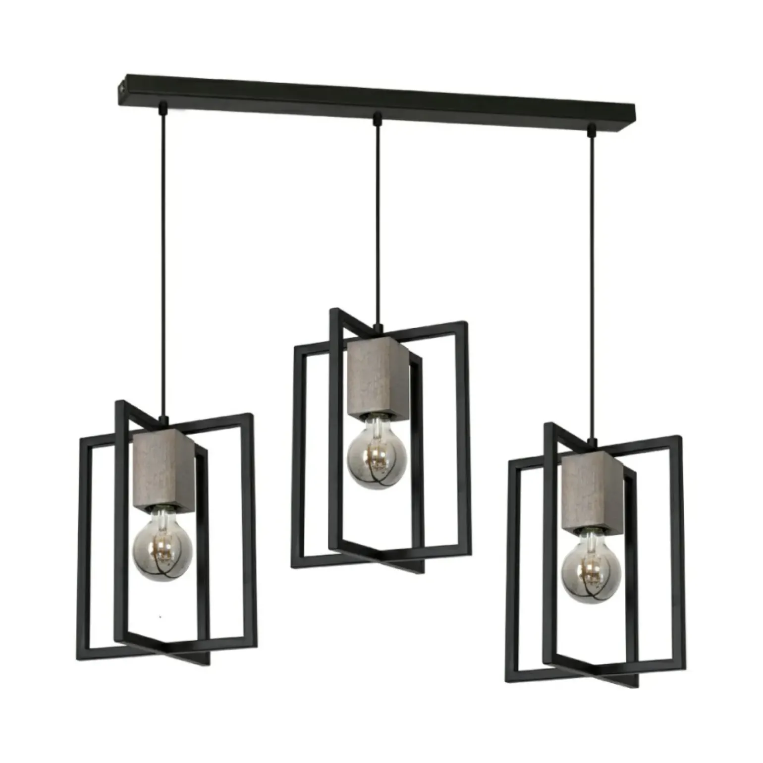 Best Lampa wisząca do industrialnego salonu MLP3712 RALPH | Kaja Żyrandole Nowoczesne