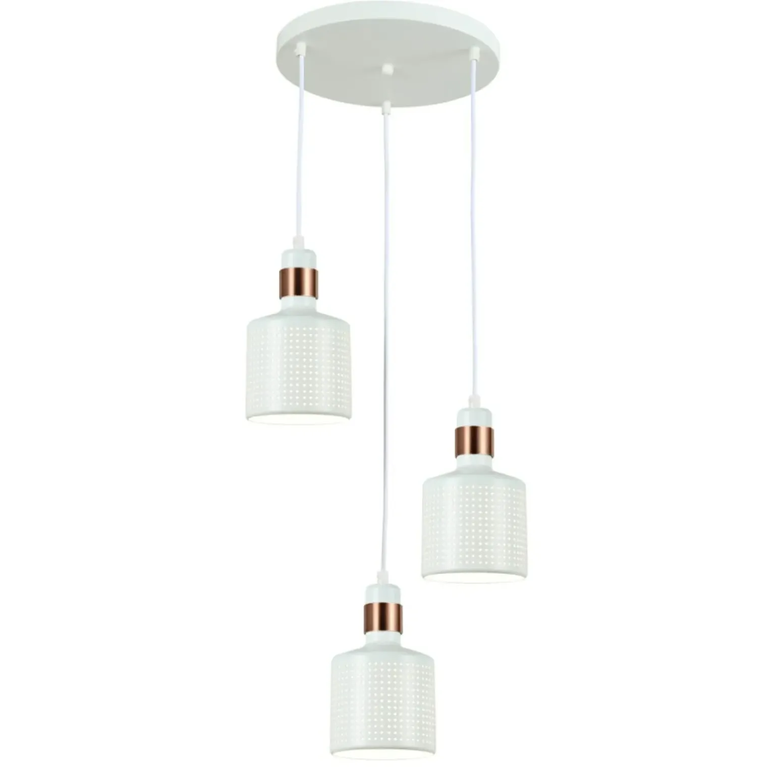 Cheap Lampa wisząca do jadalni PND-2439-3-WH RESTENZA | Kaja Oświetlenie Żyrandole Nowoczesne