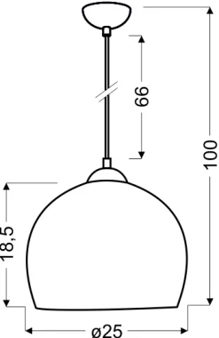 Sklep Kaja Lampa wisząca do pokoju dziecięcego 31-96664 STUDENT | Kaja