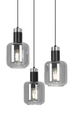 Sale Lampa wisząca do pokoju dziennego, na trzy żarówki K-5262 z serii DENIS Żyrandole Nowoczesne