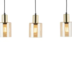 Cheap Lampa wisząca do przytulnej jadalni, nad stół TK 6666 SIERRA GOLD Żyrandole Nowoczesne